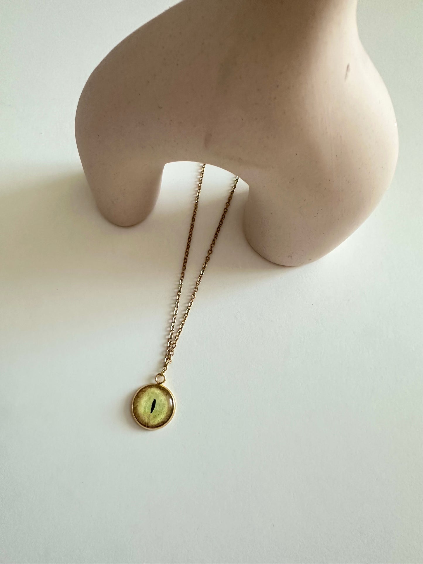 Collier SARAH - pendentif moyen (12mm)